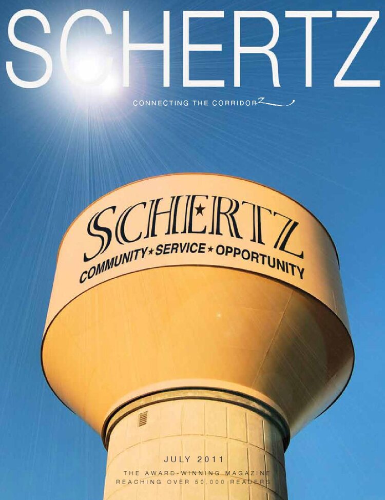 Schertz Magazine - July 2011 cover