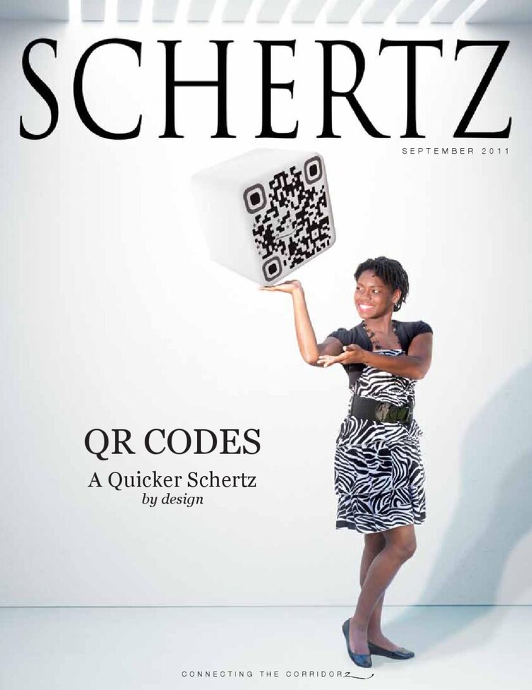 Schertz Magazine - September 2011 QR Codes cover